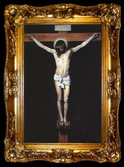 framed  VELAZQUEZ, Diego Rodriguez de Silva y Christ on the Cross aer, ta009-2